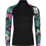 Dámské triko s UV ochranou NORDBLANC STARFISH NBSLF8091 ČERNÁ VZOR 34