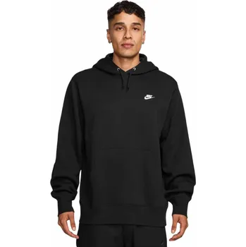 Pánská mikina Pánská mikina přes hlavu Nike CLUB BB PO HOODIE černá FN3859-010 - XL | UK 9,5 | US 12