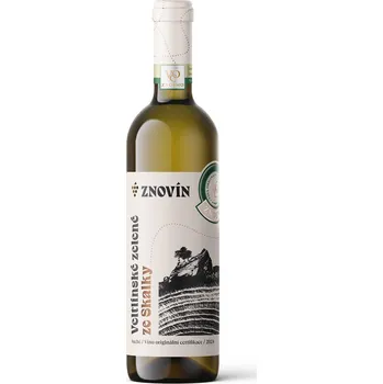 Víno Znovín Veltlínské zelené 2024 VOC Znojmo 0,75 l (4322)