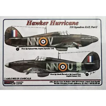 Plastikový model AML 1/144 Decals 310 th Squadron RAF - Part II