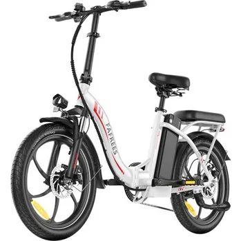 Elektrokolo Fafrees F20+ Skládací Elektrický Kolo - Bílý