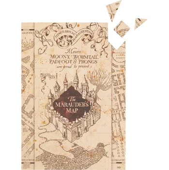 Puzzle magnetické Harry Potter: Pobertův plánek (100 kusů)