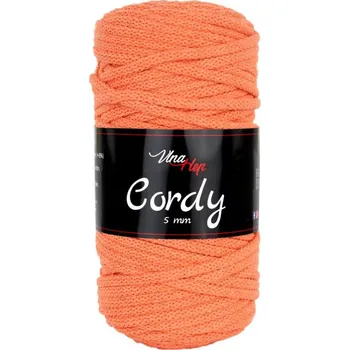 Vlna-hep Cordy šňůry - 8194 oranžová