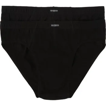 Slipy Pánské slipy 2P CLASSIC 1440-MAXI černá 3XL