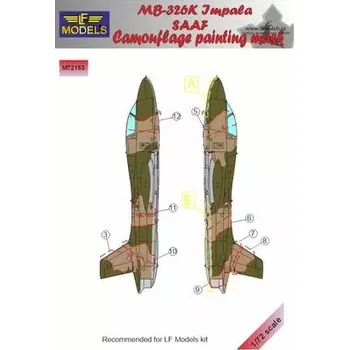 Plastikový model LF model 1/72 Mask MB-326K Impala Camouflage Painting