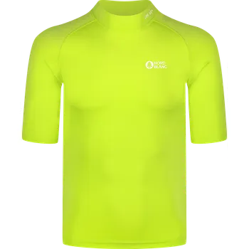 Pánské tričko Pánské triko s UV ochranou NORDBLANC MARINE NBSMF8089 ŽLUTÁ M