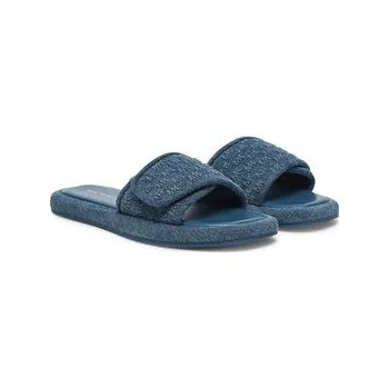 Dámské pantofle Nazouváky MICHAEL Michael Kors Van 40S5SKFA2D Modrá 36