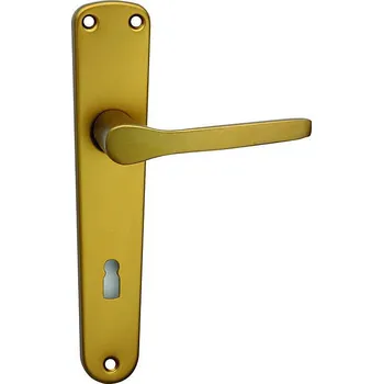 Dveřní kování Dveřní kování COBRA MONET (F4 - bronzový elox), klika-klika, Otvor pro obyčejný klíč BB, COBRA F4 (bronzový elox), 72 mm