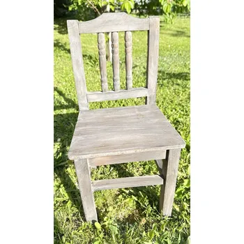 Stojan na květiny Dřevěný stojan na květiny Židlička