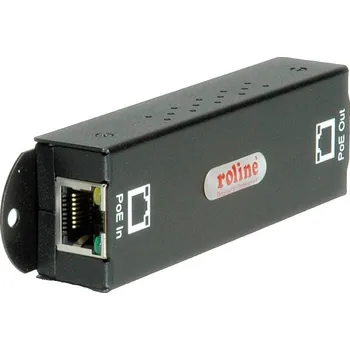 Počítač Roline PoE extender 10 / 100 / 1000 MBit/s IEEE 802.3at (25.5 W)