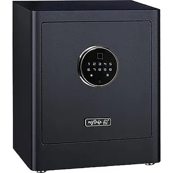 Trezor Basi 2020-0000-1100 mySafe Premium 350 nábytkový trezor na heslo, zámek s otiskem prstu černá