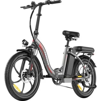 Skládací kolo Fafrees F20+ Skládací Elektrický Kolo - Šedá