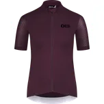 Dámský cyklo dres NORDBLANC MILE NBSLF8216 TMAVĚ FIALOVÁ 38