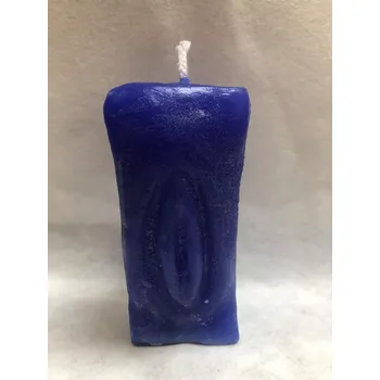 Svíčka Svíčka figurální - Vagina modrá