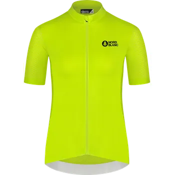 Dámské tričko Dámský cyklo dres NORDBLANC MILE NBSLF8216 ŽLUTÁ 34