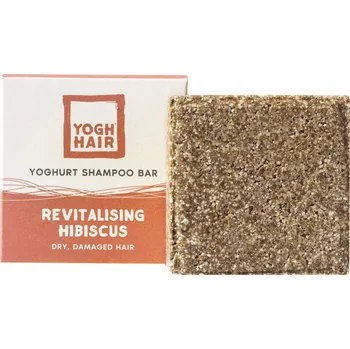 Šampon YOGH SOAP Přírodní revitalizující tuhý šampon s jogurtem a ibiškem - 110 g
