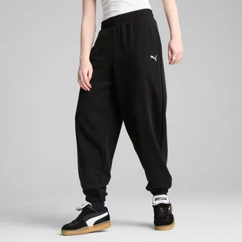 Dámské oblečení Puma WARDROBE ESS RELAXED SWEATPANTS TR CL Dámské tepláky XL 629753-01