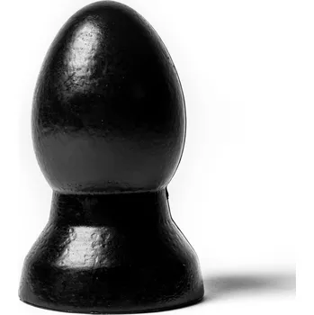 Mister B WAD Ornament of Oblivion Plug Black L, černý anální kolík 15,5 x 8,5 cm