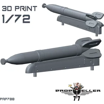 Plastikový model 77PROPELLER 1/72 RS-132 Soviet WWII Rockets (4 pcs.)