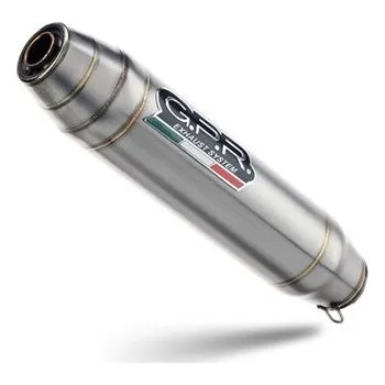 Výfuk pro motocykl Koncovka výfuku Slip-on GPR DEEPTONE KTM.87.1.RACE.DE Broušená nerezová ocel vč. propojovací trubky