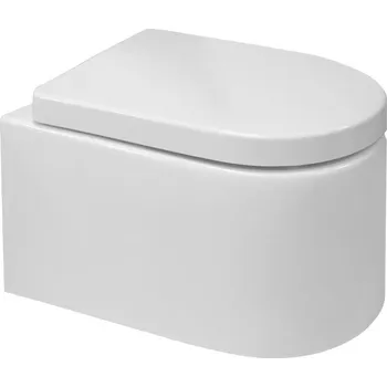 Klozet Mereo Mereo, WC závěsné kapotované, RIMLESS, 495x360x370, keramické, vč. sedátka CSS115S, VSD84S2