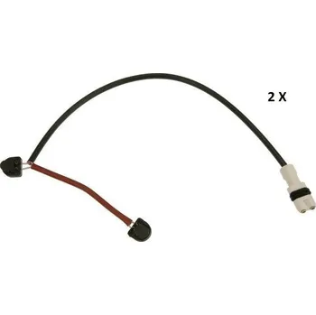 Brzdová destička Výstražný kontakt, opotřebení obložení TRW GIC314