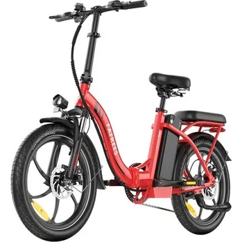 Skládací kolo Fafrees F20+ skládací elektrické kolo - červená