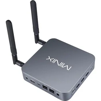 Stolní počítač Mini PC MINIX J51-C8 Max, Intel N5105, 8GB RAM, 512GB SSD, HDMI/DP/USB-C, WiFi, Bluetooth 5.2, 2x USB 3.2, 1x USB 2.0, 2x 2.5G RJ45