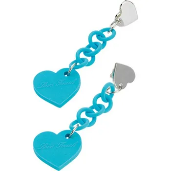 Náušnice Dámské náušnice Zoppini Firenze 'Tiffany' Pryskyřice Modrá