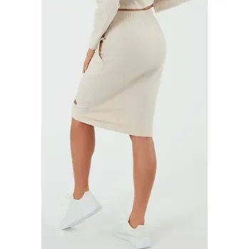 Dámská sukně Sukně Italian Fashion Stella Midi - bavlna Béžová 2XL