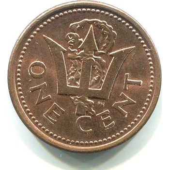 BARBADOS. 1 cent 1992.