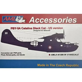 Plastikový model AML 1/144 PBY-5A Catalina Black Cat - US version