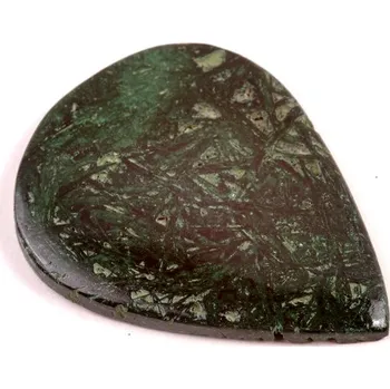 Korálek Kabošon Malachite Druzy č.4694 (39x30x4mm)