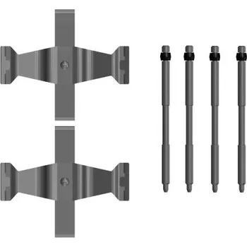 Přislušenství brzdového systému Sada příslušenství, obložení kotoučové brzdy TEXTAR 82555400