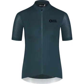Dámské tričko Dámský cyklo dres NORDBLANC MILE NBSLF8216 ZELENÁ 44