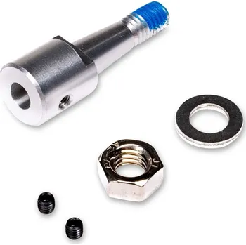 RC náhradní díl E-flite hřídel s maticí dmychadla 80mm