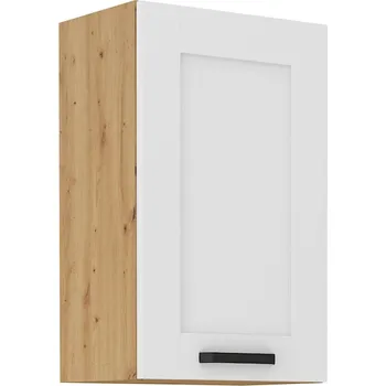 Obývací pokoj Horní skříňka, bílá/dub artisan, LULA 45 G-72 1F