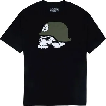 Pánské tričko TRIKO METAL MULISHA OG HELMET - černá - M + při osobním odběru 1 016 Kč