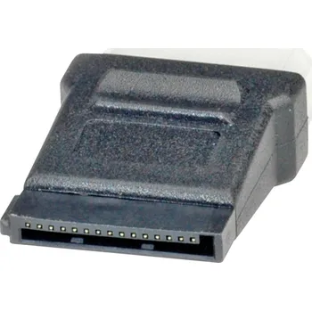 Elektrická zásuvka Roline PC kabel [1x Molex zástrčka 4-pólová - 1x proudová SATA zástrčka 15pólová] 39.00 m černá