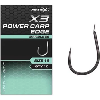 Rybářský háček X3 Power Carp Edge Size 12 Barbless