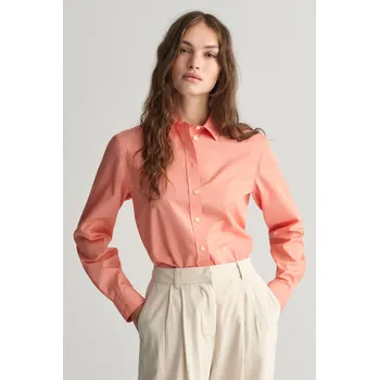 Dámská košile KOŠILE GANT REG POPLIN SHIRT PEACHY PINK
