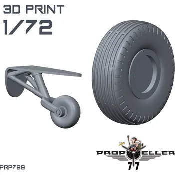 Plastikový model 77PROPELLER 1/72 Iljusin IL-2 wheels (SMER)