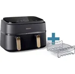 Philips Home NA352/04 horkovzdušná fritéza, 9 l, 2750 W, bez BPA, nepřilnavý povlak, černá