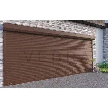 Garážová vrata Polfendo - RH 77 - 8019_Hnědá Hnědá