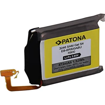 Baterie pro mobilní telefon PATONA baterie pro Samsung Gear S4 472mAh Baterie, pro chytré hodinky, 472mAh, Li-pol, 3,85V, pro Samsung Gear S4, R800 PT3246