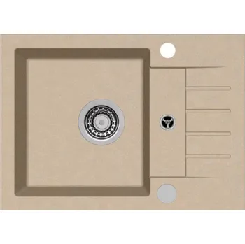 Kuchyňský dřez Granitový dřez Alveus NIRO 30 beige 55