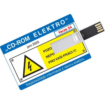 Výukový program Aktualizace "CD-ROM ELEKTRO" verze 54 na USB (pro vlastníky libovolné předchozí verze)