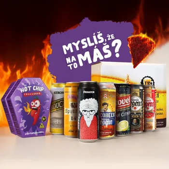 Pivo Domácí pivotéka Hot Chip Challange 2+7 ležáků a speciálů