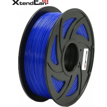 Filament XtendLan filament PETG zářivě modrý Plastické vlákno, pro 3D tisk, PETG, průměr 1,75mm, hmotnost materiálu 1kg, zářivě modré 3DF-PETG1.75-FBL 1kg