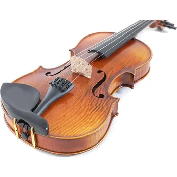 Housle GEWA Housle Maestro 2-VL44/4 včetně Setup a pouzdra pro housle, Massaranduba smyčce a strun Larsen Il Cannone 23940